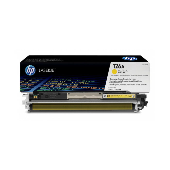 HP 126A YELLOW TONER