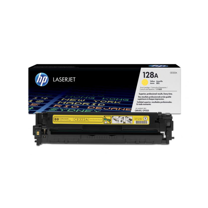 HP 128A YELLOW TONER