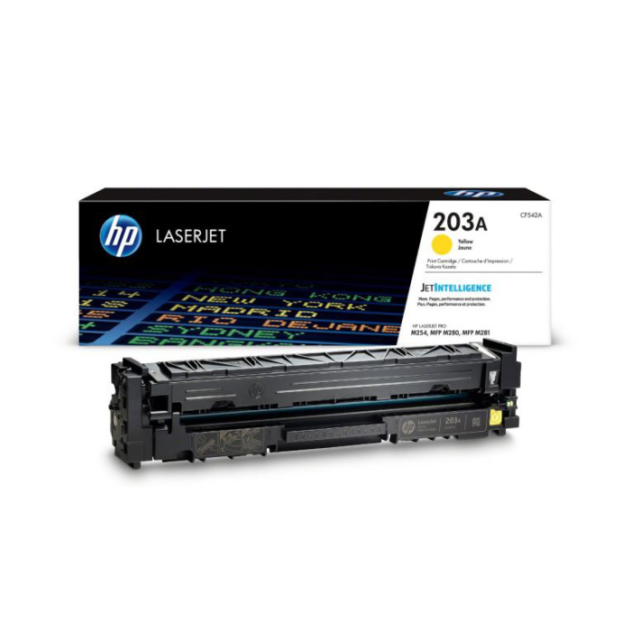 HP 203A YELLOW TONER