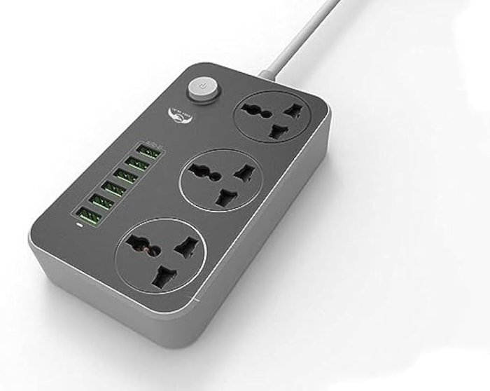 TechQ 6 USB Multi Plug