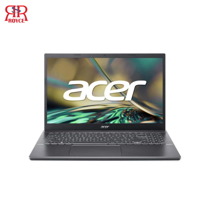 Acer Aspire 5 Gaming Laptop A515-57G (NX.K9TSI.002) – Intel® Core™ i5-1240P, 8GB RAM, 512GB SSD, NVIDIA® GeForce RTX™ 2050 4GB, 15.6″ FHD, Windows 11 Home – Steel Gray