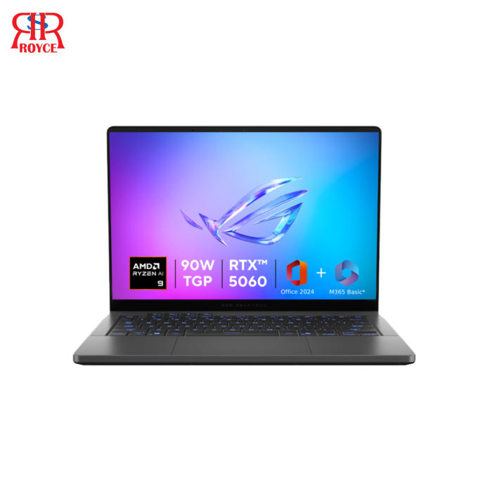 ASUS ROG Zephyrus G14 AMD Ryzen 9-270 Gaming Laptop – RTX 5060 | 16GB RAM | 1TB SSD | 14" 120 Hz OLED | Windows 11
