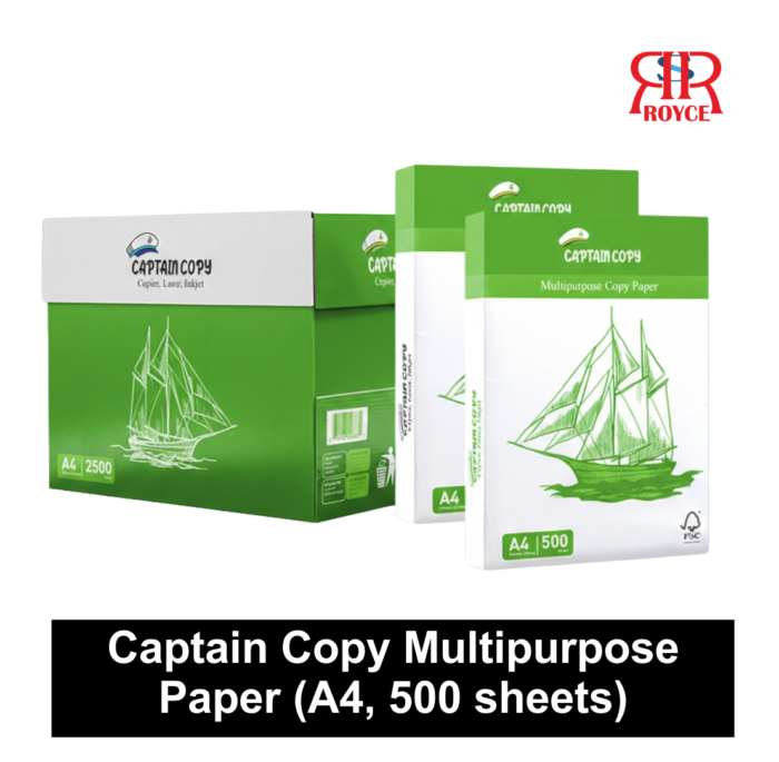 Captain Copy Multipurpose Paper (A4, 500 sheets)