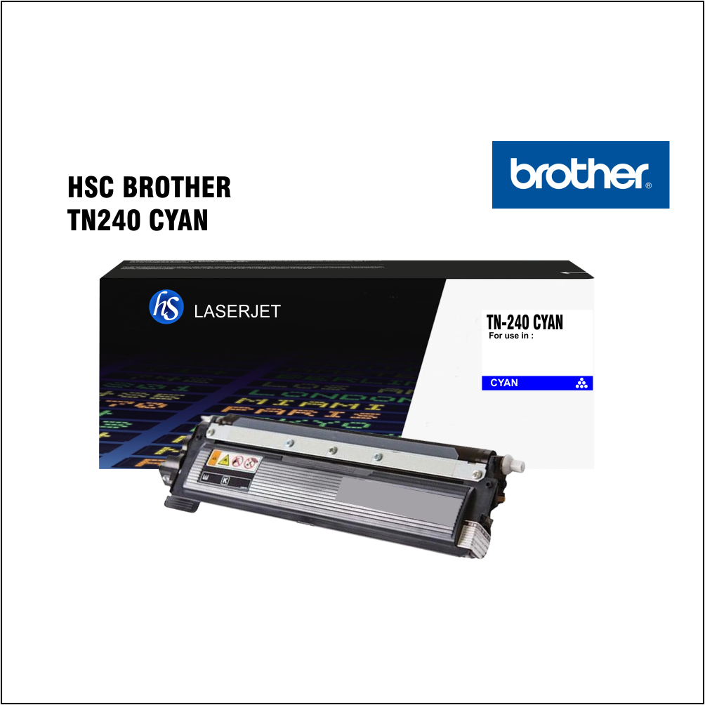 HSC BROTHER TN240 CYAN