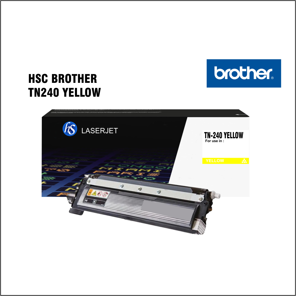 HSC BROTHER TN240 YELLOW