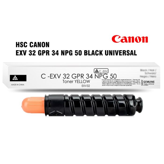 HSC CANON EXV 32 GPR 34 NPG 50 BLACK UNIVERSAL