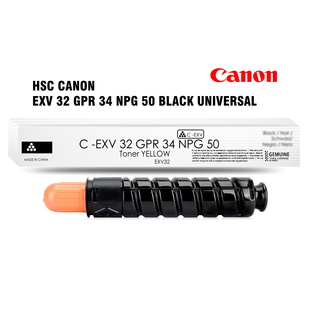 HSC CANON EXV 32 GPR 34 NPG 50 BLACK UNIVERSAL