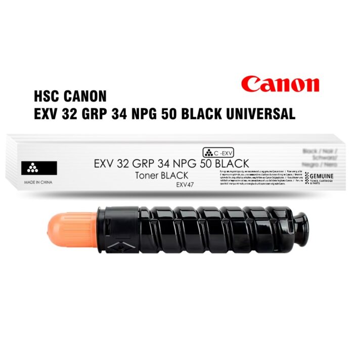 HSC CANON EXV 32 GRP 34 NPG 50 BLACK UNIVERSAL