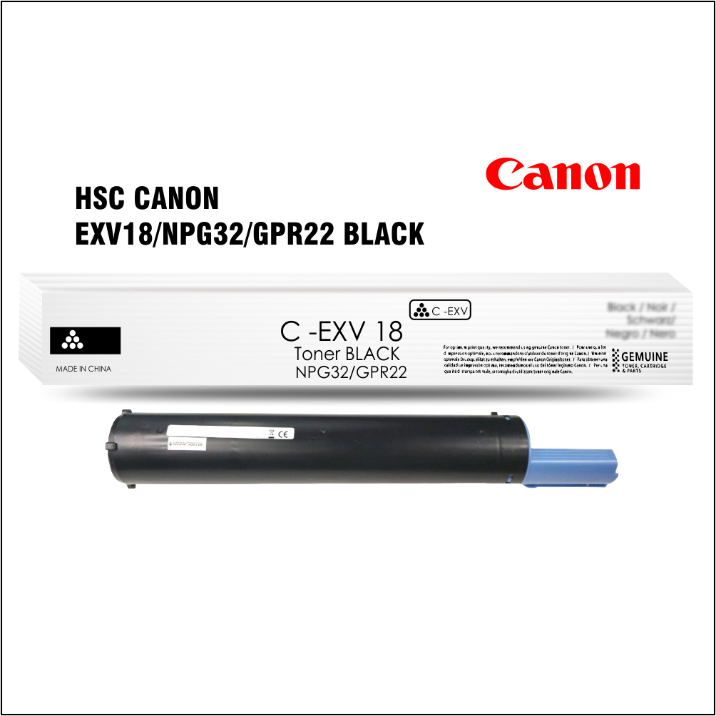 HSC CANON EXV18 NPG32 GPR22 BLACK