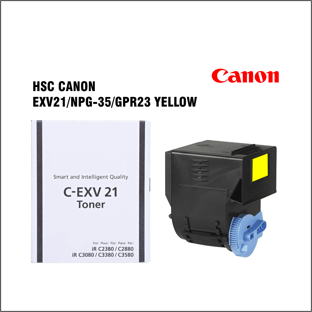 HSC CANON EXV21 NPG35 YELLOW