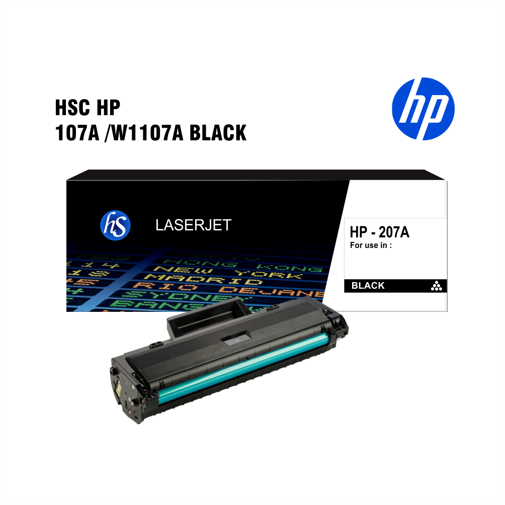HSC HP 107A -W1107A BLACK