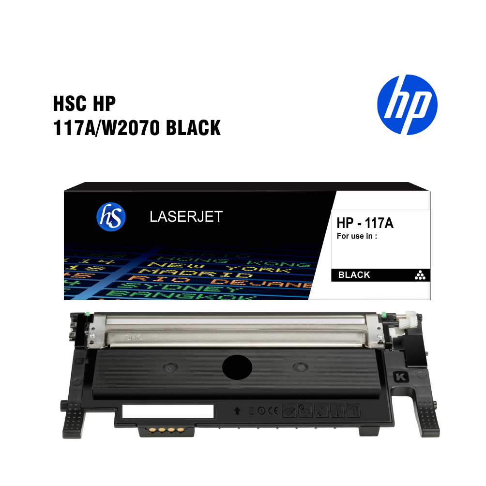 HSC HP 117A-W2070 BLACK