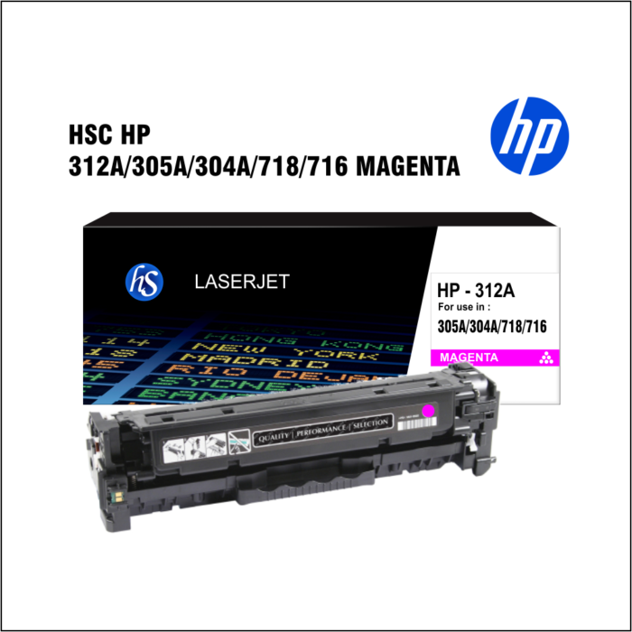 HSC HP 312A 305A 304A 718A 716 MAGENTA