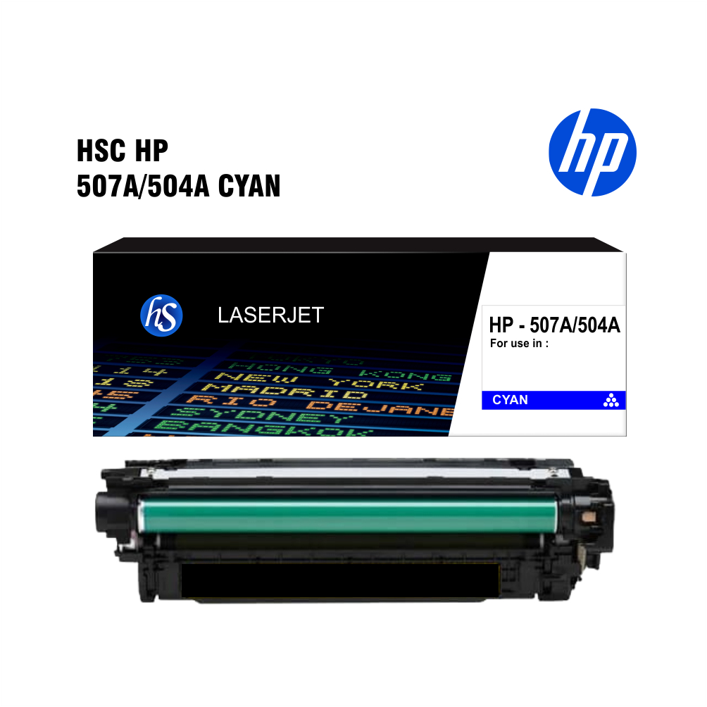 HSC HP 507A-504A CYAN