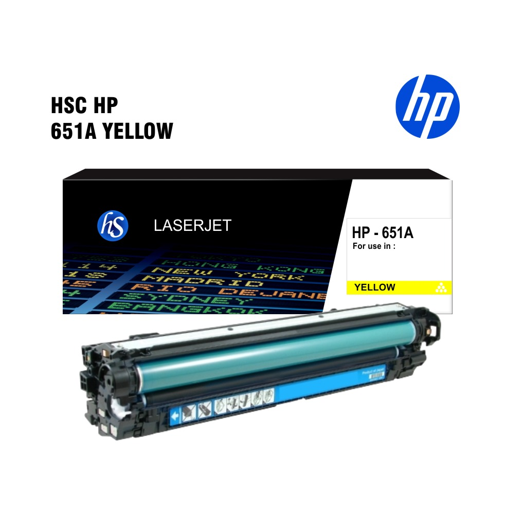HSC HP 651A YELLOW