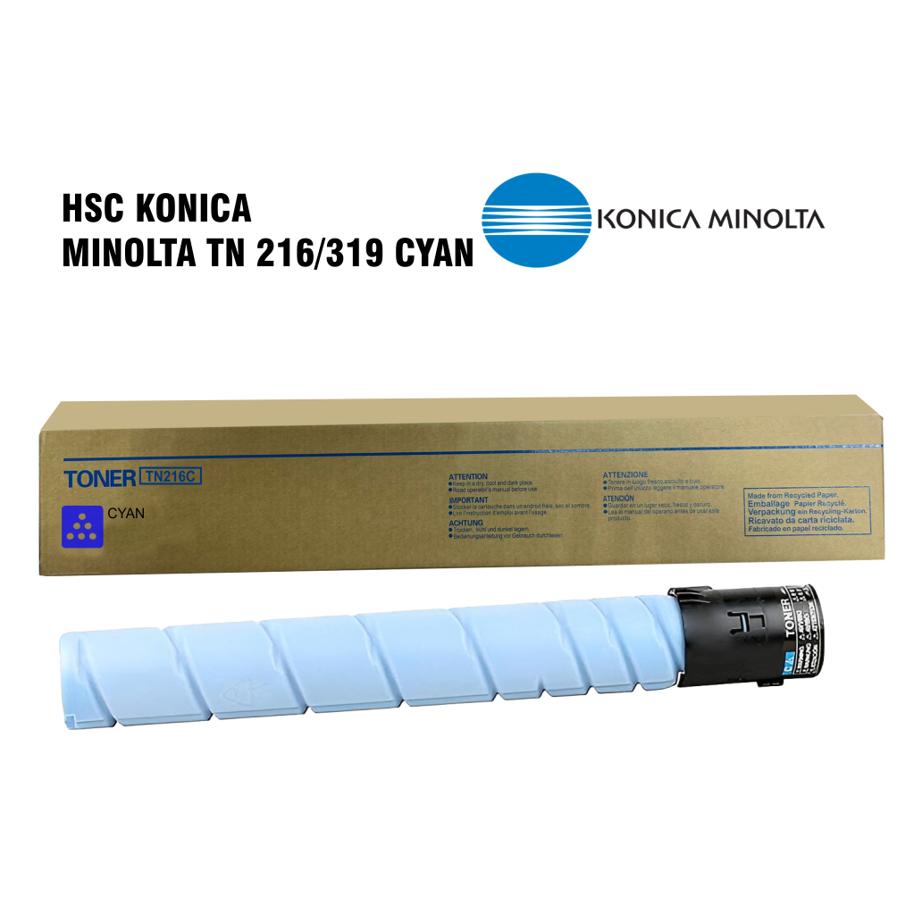 HSC KONICA MINOLTA TN 216-319 CYAN