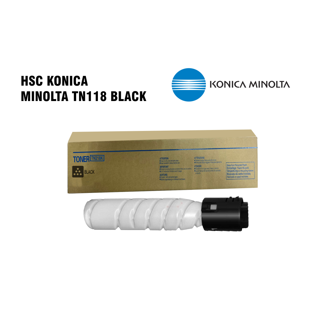 HSC KONICA MINOLTA TN118 BLACK