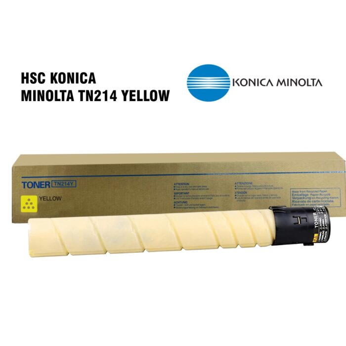 HSC KONICA MINOLTA TN214 YELLOW