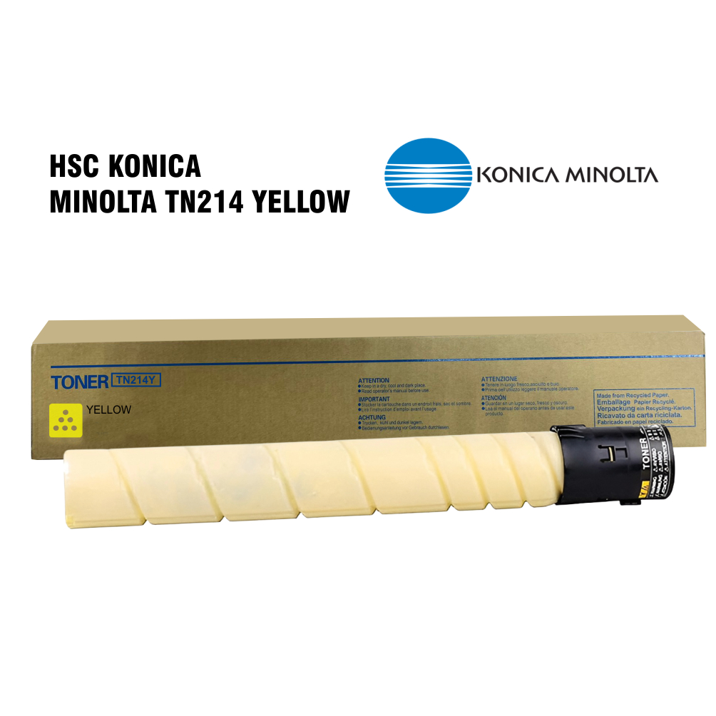 HSC KONICA MINOLTA TN214 YELLOW