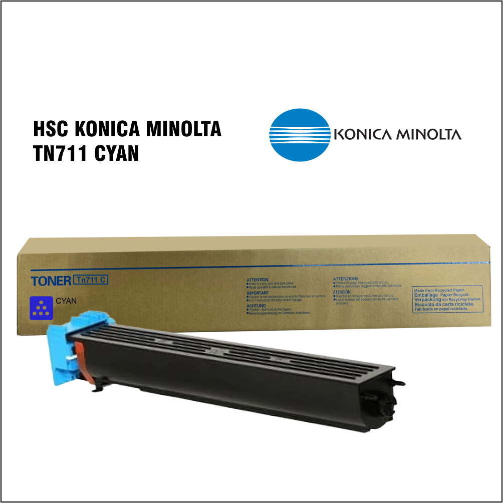 HSC KONICA MINOLTA TN711 CYAN