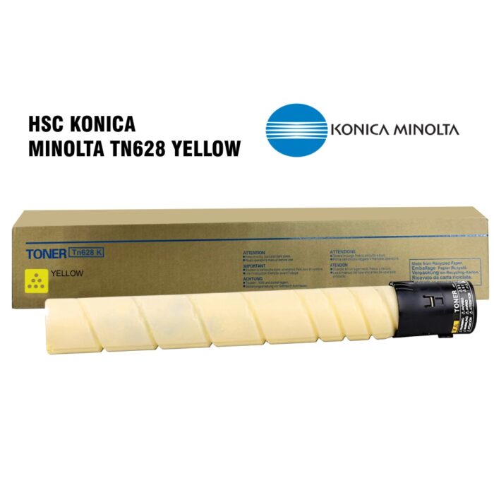 HSC KONICA MINOTA TN628 YELLOW