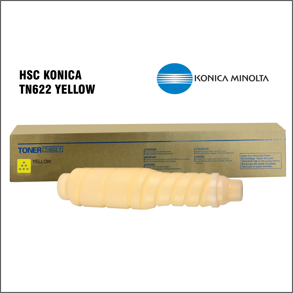 HSC KONICA TN622 YELLOW