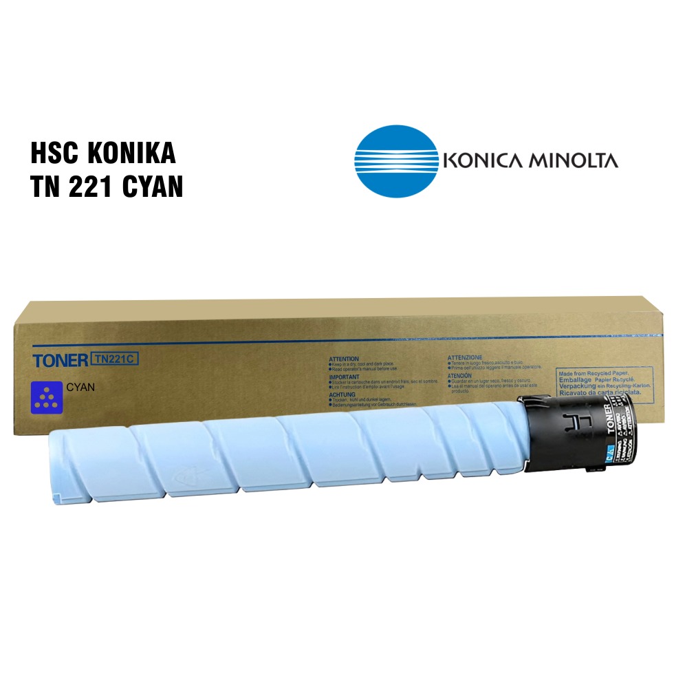 HSC KONIKA TN 221 CYAN
