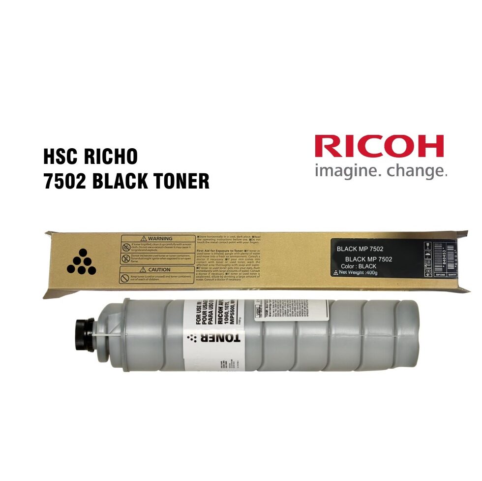 HSC RICHO 7502 BLACK TONER
