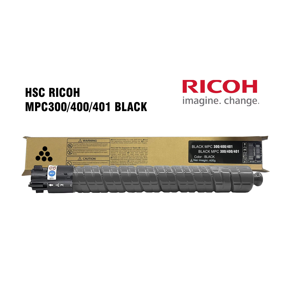 HSC RICOH MPC300 400 401 BLACK