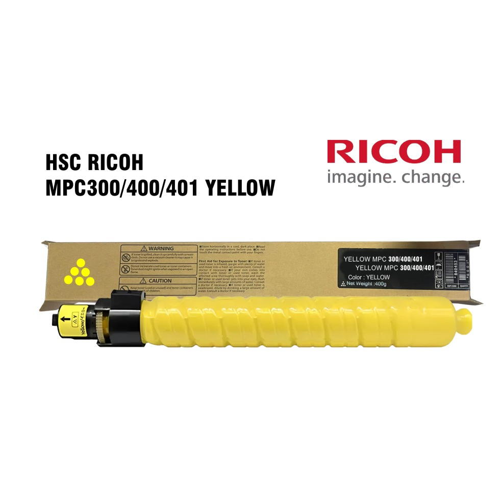 HSC RICOH MPC300 400 401 YELLOW