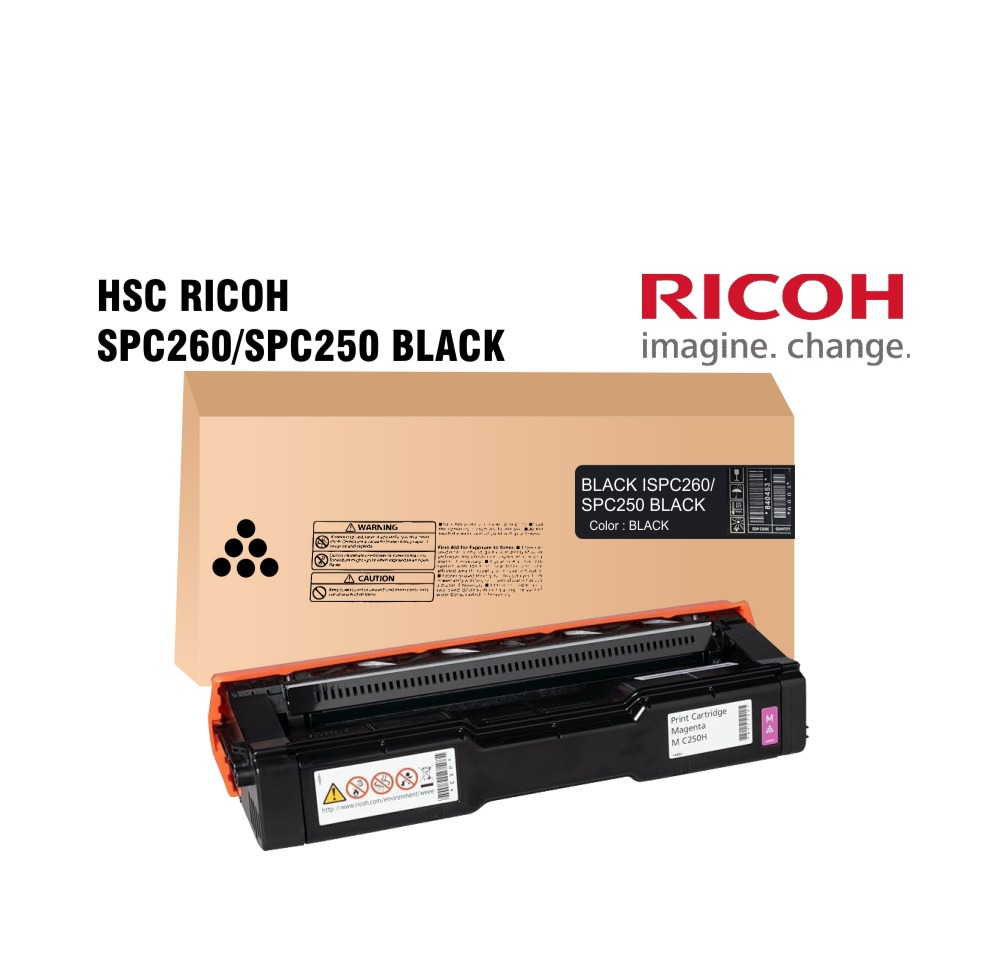 HSC RICOH SPC260 SPC250 BLACK