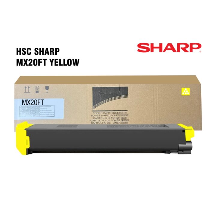 HSC SHARP MX20FT YELLOW