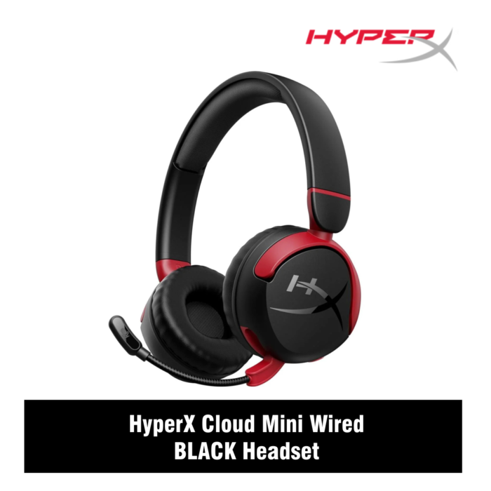 HyperX Cloud Mini Wired Gaming Headset - Black