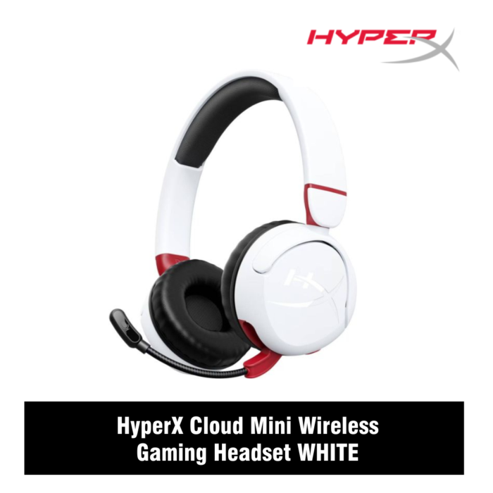 HyperX Cloud Mini Wireless Gaming Headset WHITE