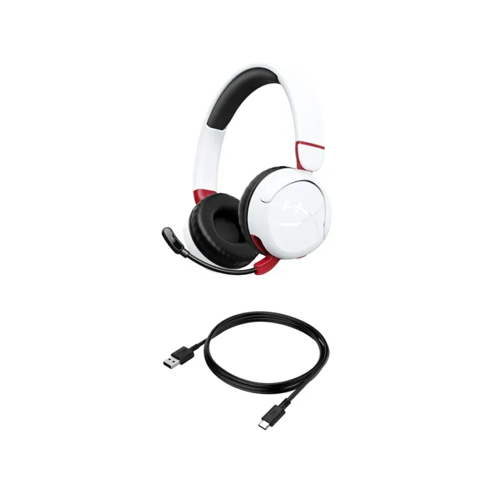 HyperX Cloud Mini Wireless Gaming Headset WHITE - Image 2