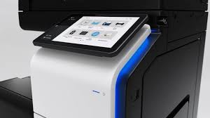 Konica Minolta Bizhub C250i   A3 colour multifunctional printer; colour and black & white 25 pages per minute; paper formats A6-A4/ A3; copy, print, scan, and fax; Tablet-like user panel; 5 paper trays for different paper types; dual scan document feeder; automatic stapling and punching; bulk printing; embedded WiFi - Image 3