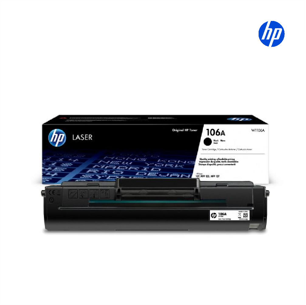 HP 106A Black Toner Cartridge (W1106A) | Buy in Qatar - Royce World Qatar