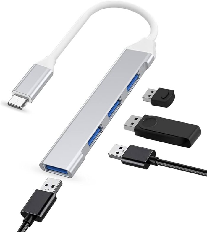 Usb Port Interface USB/Type-C Interface Hub 4 Ports – Fast Multi-Device Connectivity Royce ...