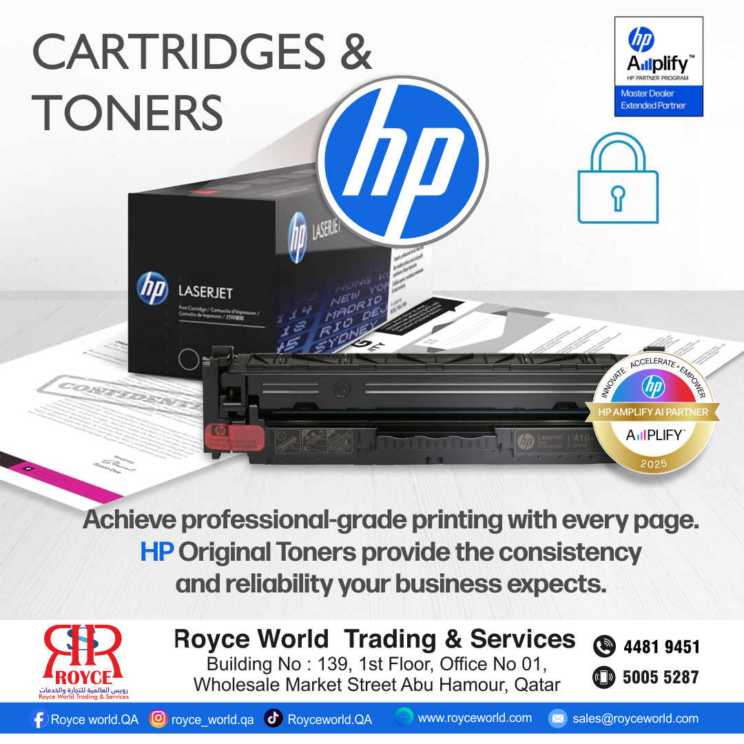 Hp toner in qatar - Royce World Qatar